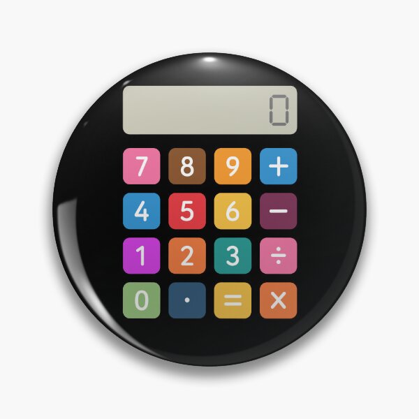 Item preview, Colorful Calculator Back To School Math Teacher Student Education designed and sold by MysticMirth.