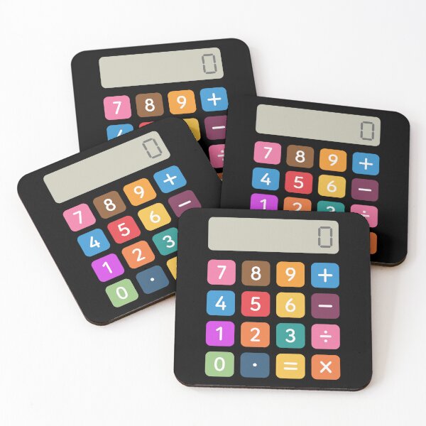 Item preview, Colorful Calculator Back To School Math Teacher Student Education designed and sold by MysticMirth.