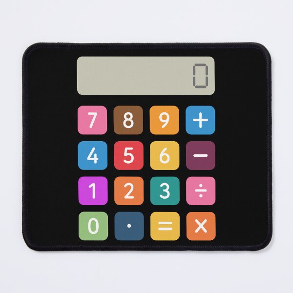 Item preview, Colorful Calculator Back To School Math Teacher Student Education designed and sold by MysticMirth.