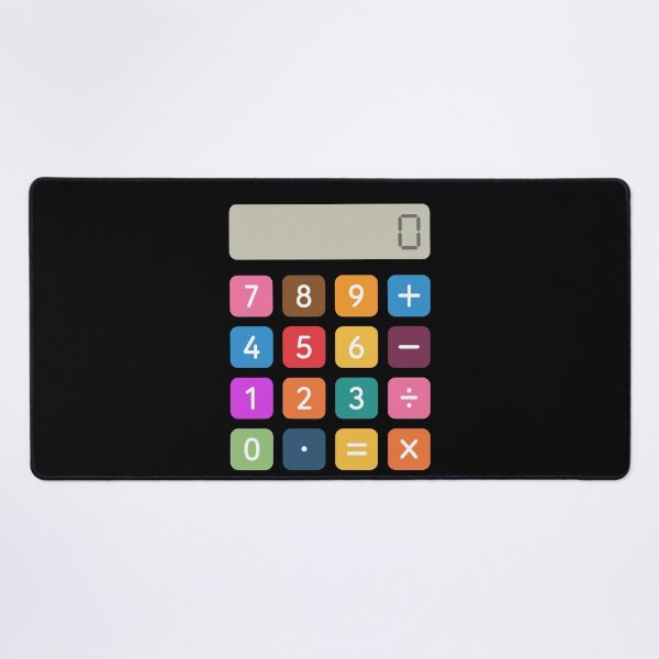 Item preview, Colorful Calculator Back To School Math Teacher Student Education designed and sold by MysticMirth.