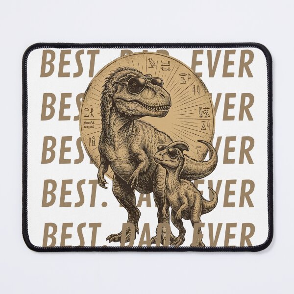 Item preview, Best Dad Ever Retro Dinosaur T-Shirt designed and sold by Tshirt-Deer.