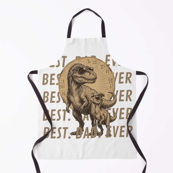 Item preview, Best Dad Ever Retro Dinosaur T-Shirt designed and sold by Tshirt-Deer.