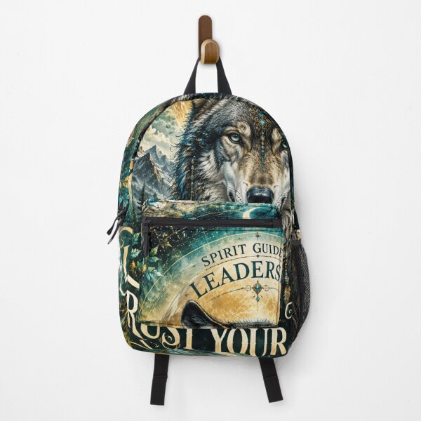 Item preview, Mystical Wolf Spirit Guide Leadership designed and sold by Trailora.