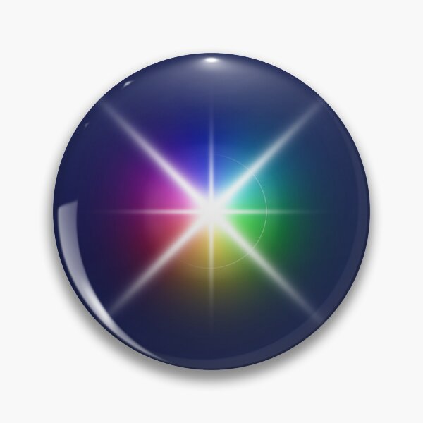 Item preview, Rainbow Starburst Lens Flare Colorful Shiny Star Graphic designed and sold by SolutionsArt.
