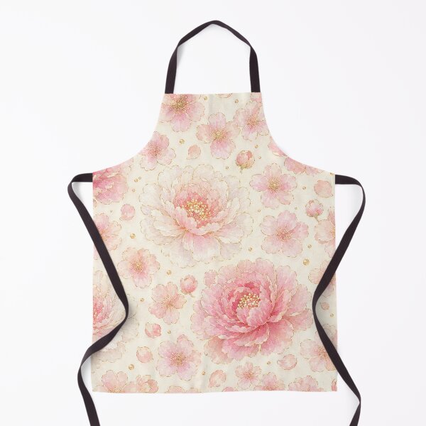 Item preview, Korean Crystal Peony Cherry Blossom Watercolor Pattern designed and sold by lita-lilith.