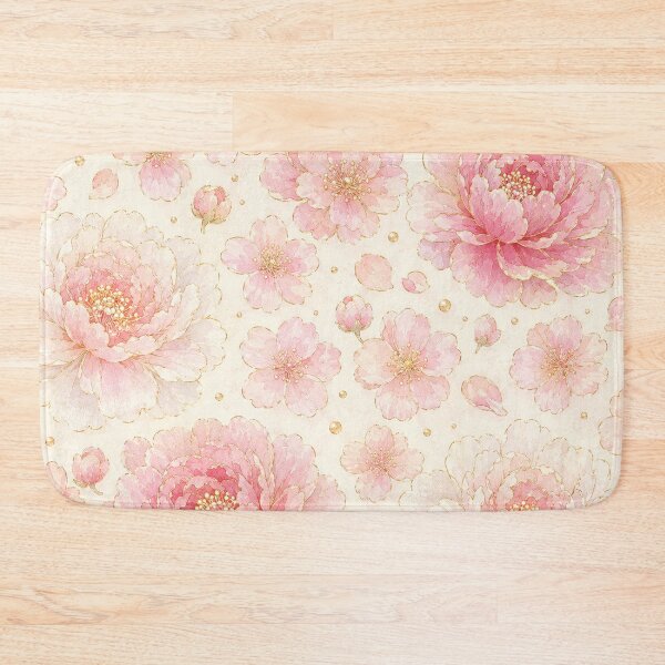 Item preview, Korean Crystal Peony Cherry Blossom Watercolor Pattern designed and sold by lita-lilith.