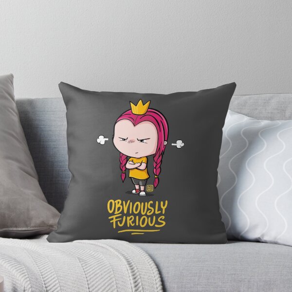 Item preview, Cute But Obviously Furious - Sassy Princess designed and sold by GoodStuffNoNonsense.