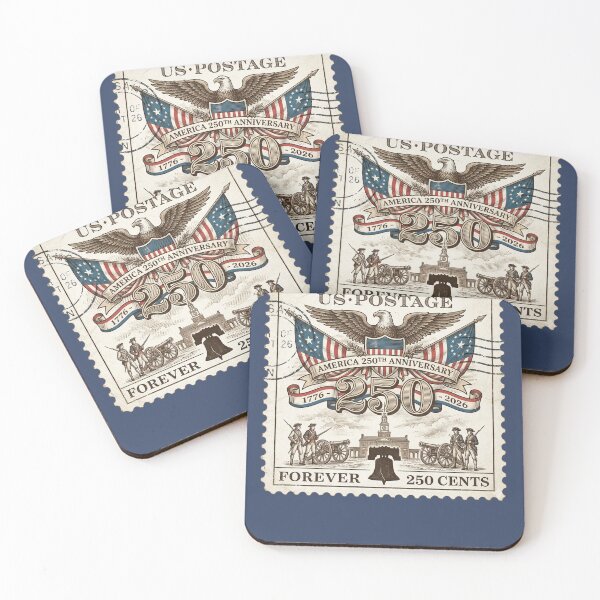 Item preview, United States 250th Anniversary Historical Stamp designed and sold by d247.