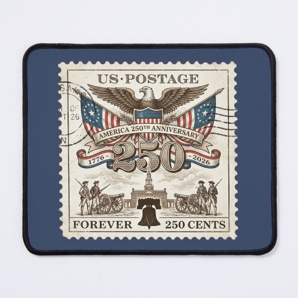 Item preview, United States 250th Anniversary Historical Stamp designed and sold by d247.