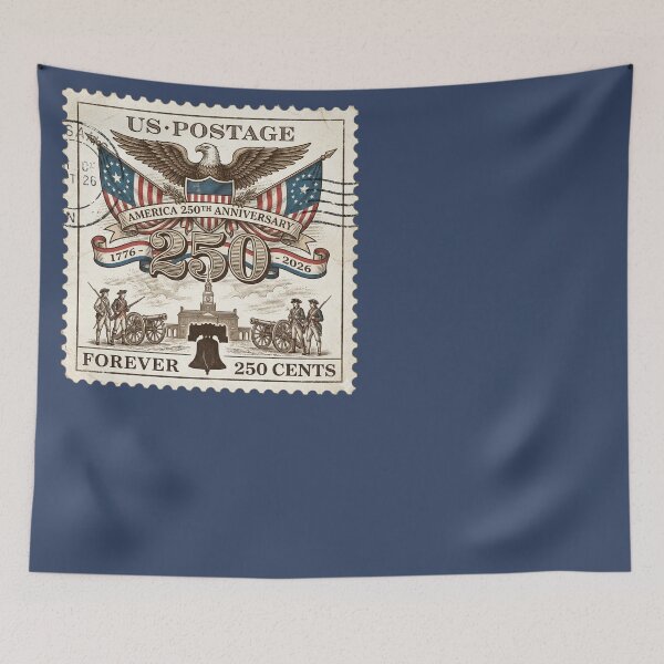Item preview, United States 250th Anniversary Historical Stamp designed and sold by d247.