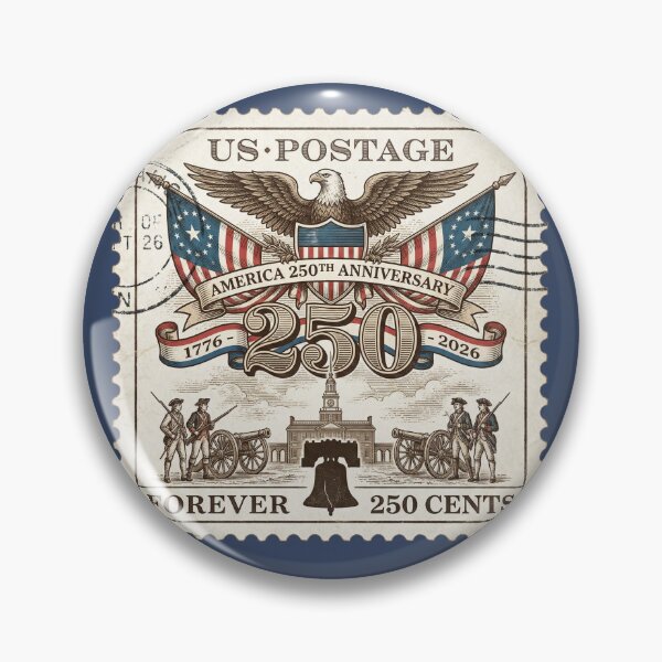Item preview, United States 250th Anniversary Historical Stamp designed and sold by d247.