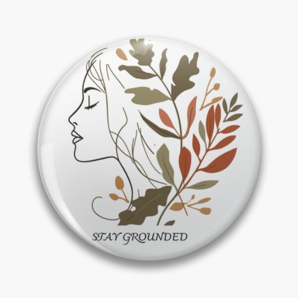 Item preview, Minimalist Woman Line Art with Botanical Leaves - Boho Silhouette designed and sold by Sirius92.