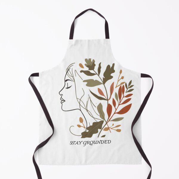 Item preview, Minimalist Woman Line Art with Botanical Leaves - Boho Silhouette designed and sold by Sirius92.