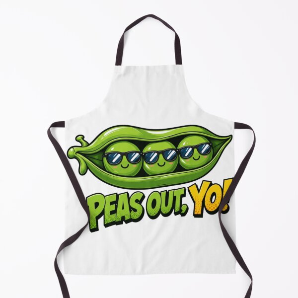Item preview, Cool Peas Out Yo Cute Cartoon Design designed and sold by Nano-Threads.