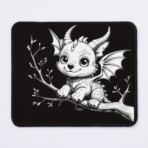 Item preview, Happy dragon on a branch 3 designed and sold by Universe-of-Merch.