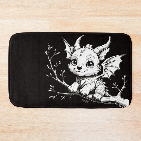 Item preview, Happy dragon on a branch 3 designed and sold by Universe-of-Merch.