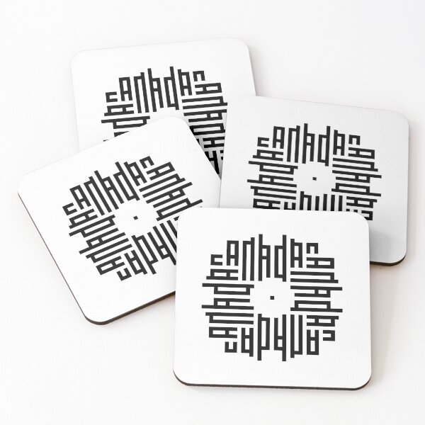 Item preview, CANADA | Black  | Modern Geometric Kufi Calligraphy | From Name to Art   designed and sold by FOR YOUR NAME.