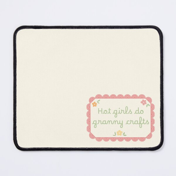 Item preview, Hot Girls Do Granny Crafts designed and sold by thedreamykind.