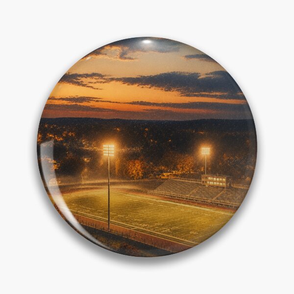 Item preview, Small Town Stadium at Night Vintage Football Nostalgia Design designed and sold by Jacob Shankel.
