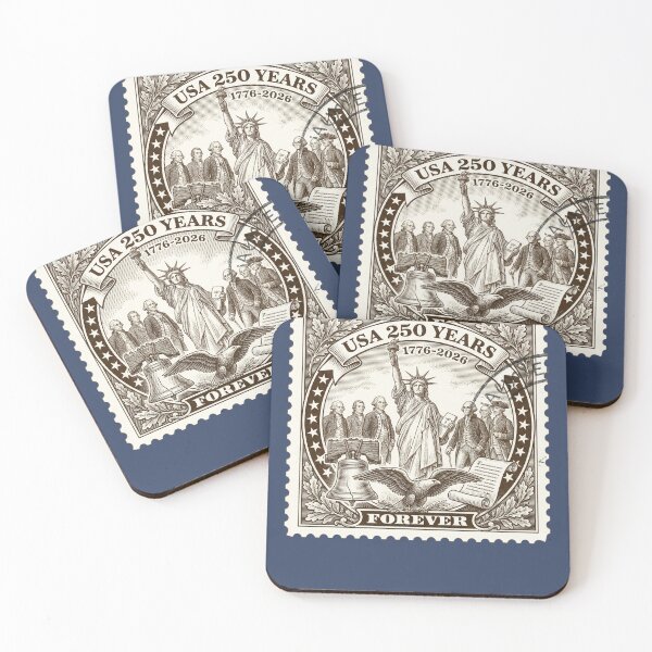 Item preview, Historic Founding Fathers Liberty Bell Eagle Stamp designed and sold by d247.
