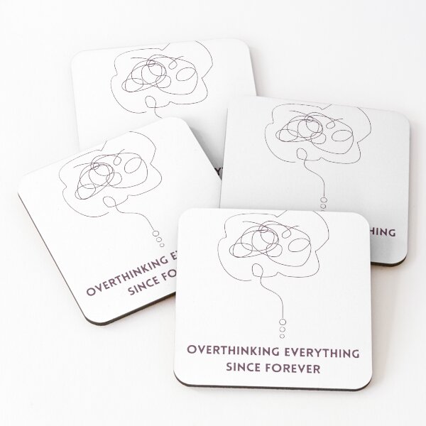 Item preview, Overthinking everything since forever designed and sold by creativityisfun.