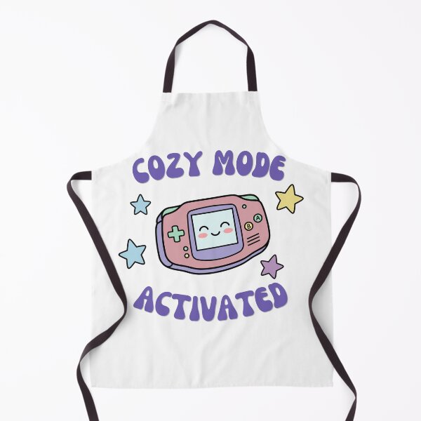 Item preview, Cozy Mode Activated Retro Pastel Kawaii Gaming Console designed and sold by Snowy Studio Designs.