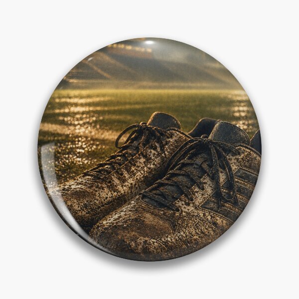 Item preview, Muddy Cleats on Grass Vintage Football Nostalgia Design designed and sold by Jacob Shankel.