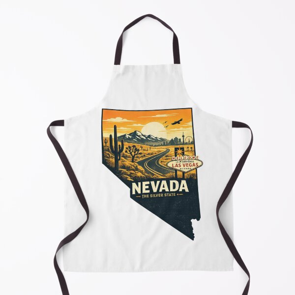 Item preview, Nevada – The Silver State Print designed and sold by Thehatinthecat.