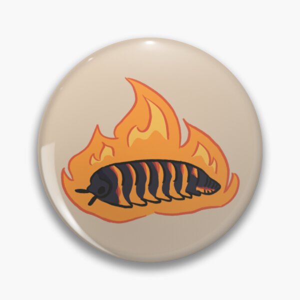 Item preview, Isopod - Ember Bee designed and sold by Risky Beetle.