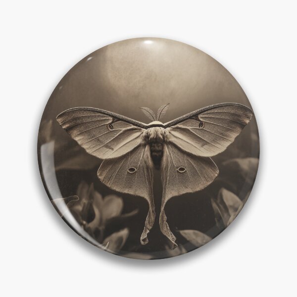 Item preview, Luna Moth Under Full Moon designed and sold by SpecInkStudio.