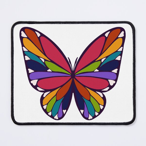 Item preview, Summer Fun Butterfly: Rainbow designed and sold by Hatteress42.