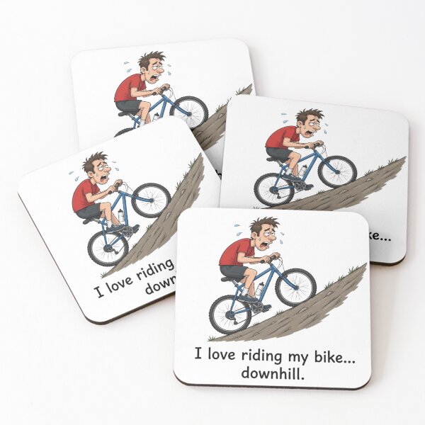 Item preview, I love riding my bike... downhill. designed and sold by Dah32.