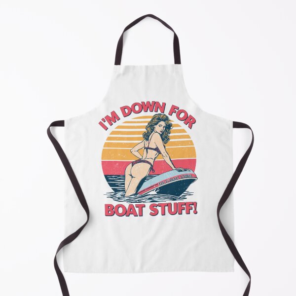 Item preview, I'm down for boat stuff! designed and sold by NicMacTees.
