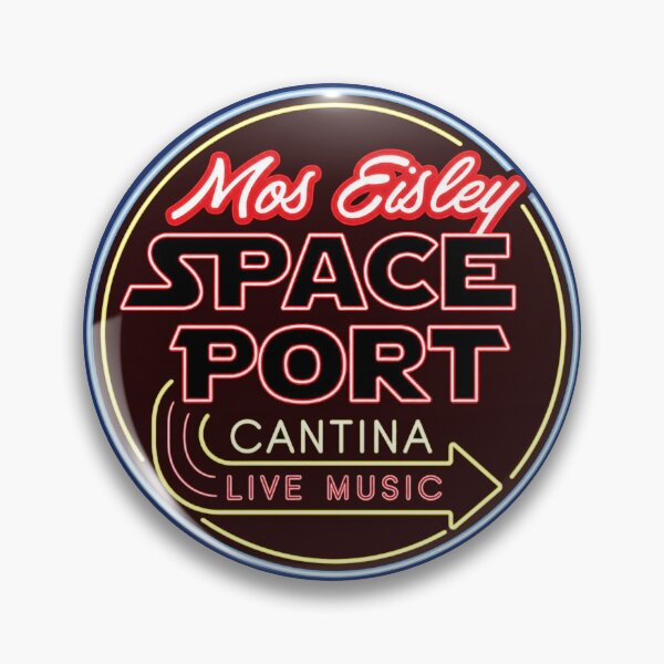 Item preview, Spaceport Cantina - Live Music Badge designed and sold by VoglR.