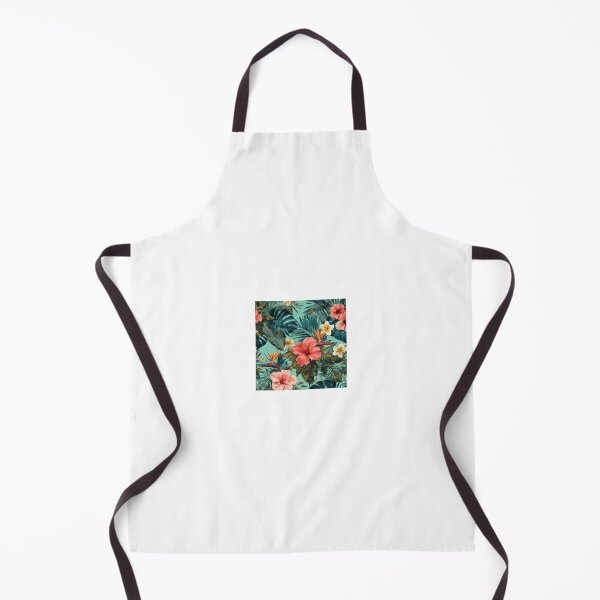 Item preview, Modern Tropical Paradise Floral Seamless Pattern designed and sold by CraftedPattern.