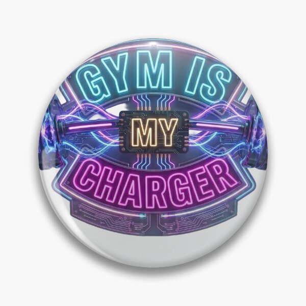 Item preview, Gym is my Charger   designed and sold by ArtyLify.