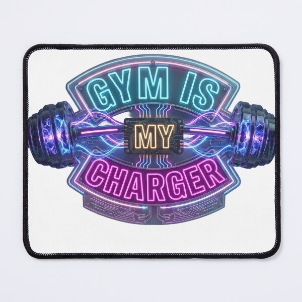 Item preview, Gym is my Charger   designed and sold by ArtyLify.