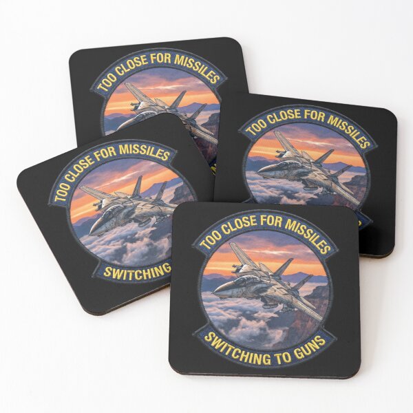 Item preview, F-14 Too Close for Missiles Tactical Humor Design designed and sold by ArtDreams92.