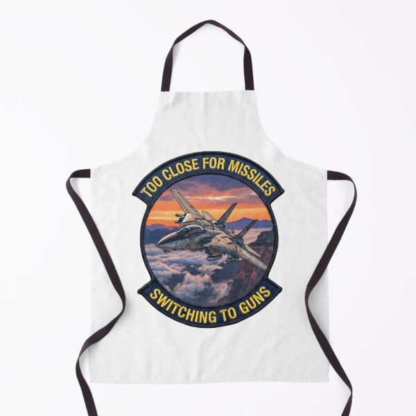 Item preview, F-14 Too Close for Missiles Tactical Humor Design designed and sold by ArtDreams92.