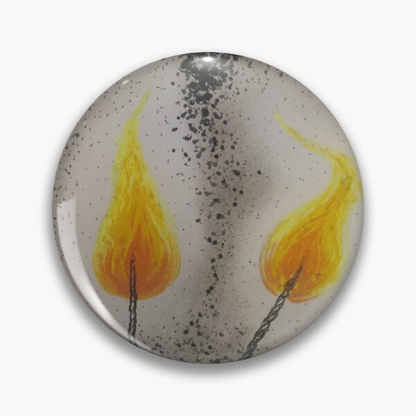 Item preview, Glowing Intertwining Twin Flames designed and sold by MelaniaJulieArt.