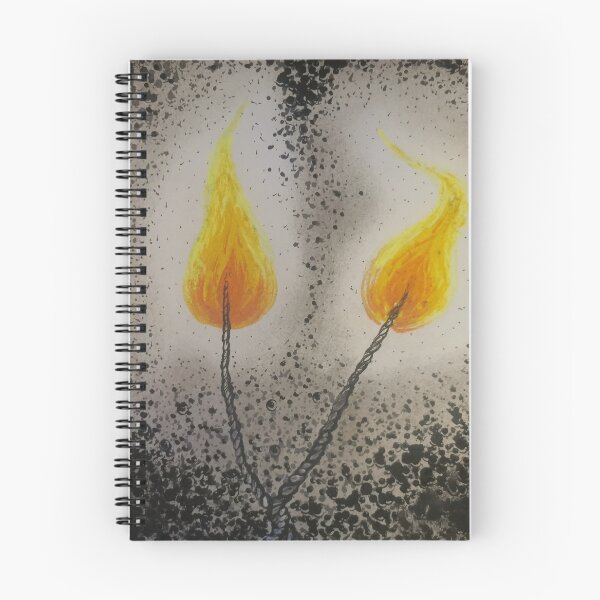 Item preview, Glowing Intertwining Twin Flames designed and sold by MelaniaJulieArt.
