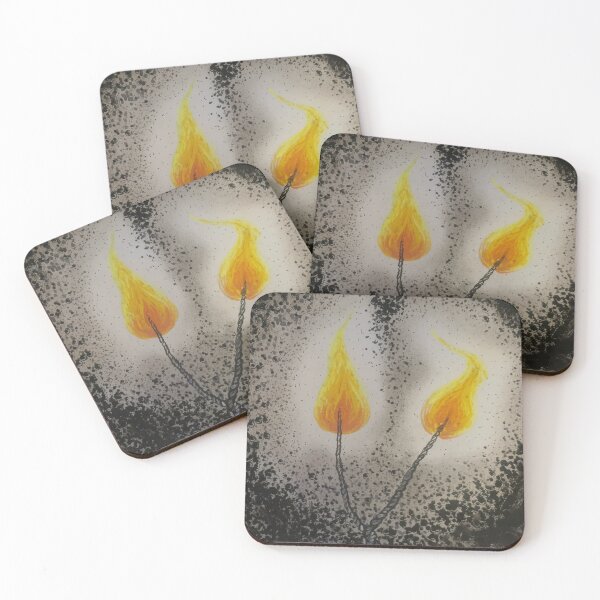 Item preview, Glowing Intertwining Twin Flames designed and sold by MelaniaJulieArt.