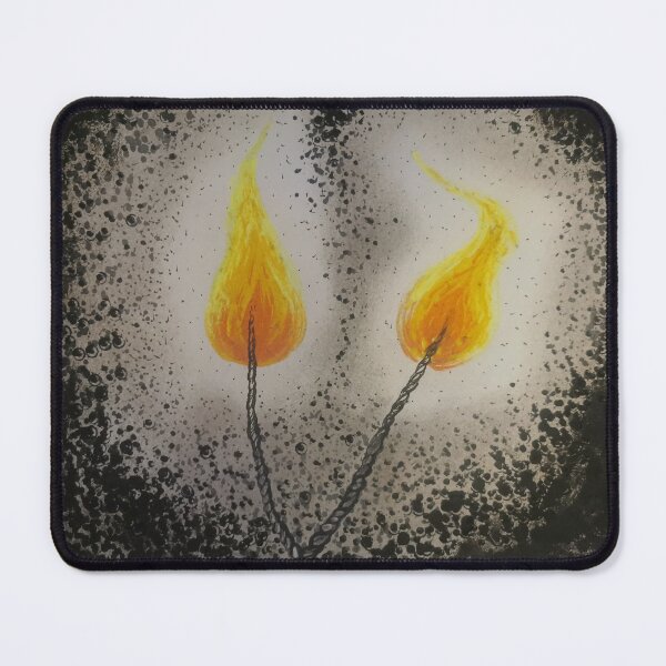 Item preview, Glowing Intertwining Twin Flames designed and sold by MelaniaJulieArt.