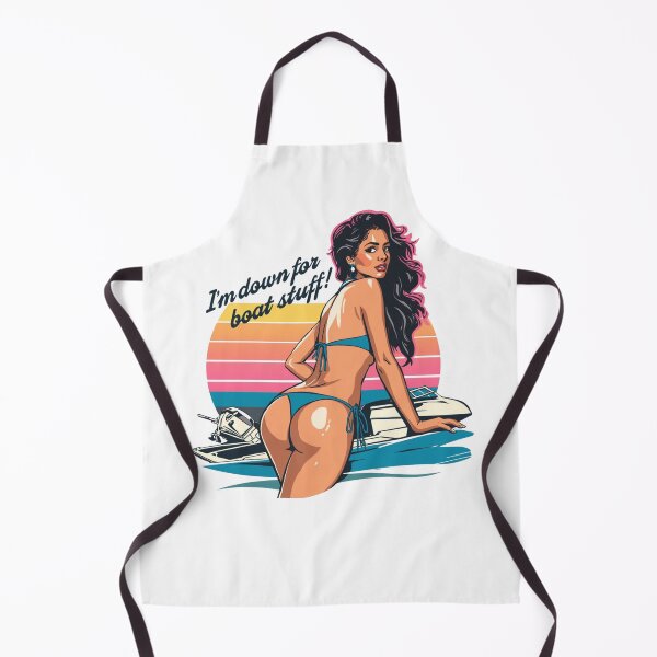 Item preview, I'm down for boat stuff! designed and sold by NicMacTees.