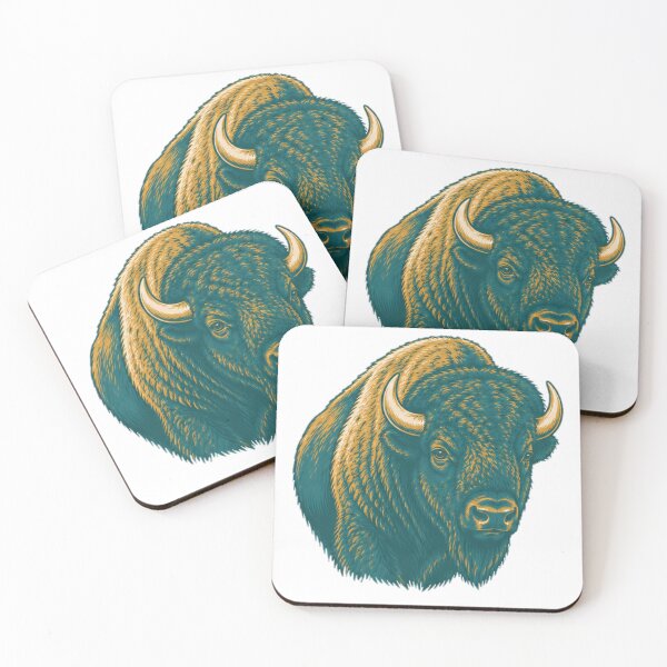 Item preview, Canyon Teal Buffalo  designed and sold by TJT-GRAPHIX.