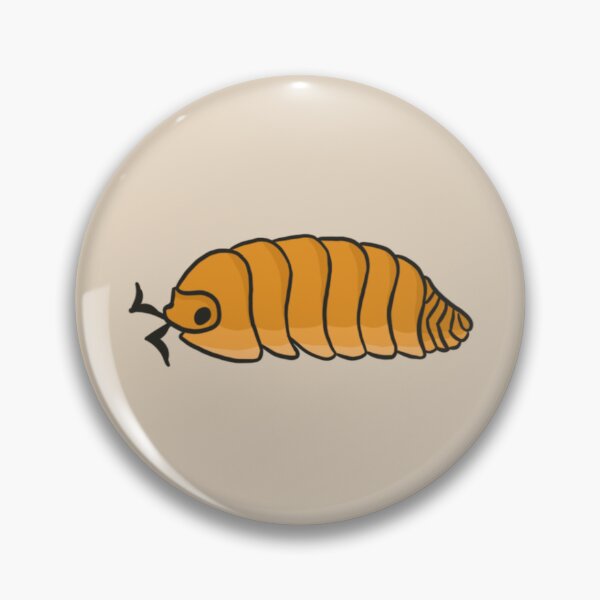 Item preview, Isopod - Orange Freezie designed and sold by Risky Beetle.