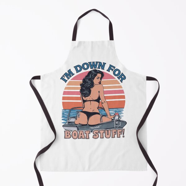Item preview, I'm down for boat stuff! designed and sold by NicMacTees.