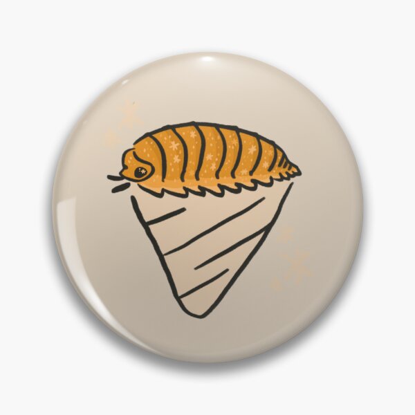 Item preview, Isopod - Orange Freezie designed and sold by Risky Beetle.