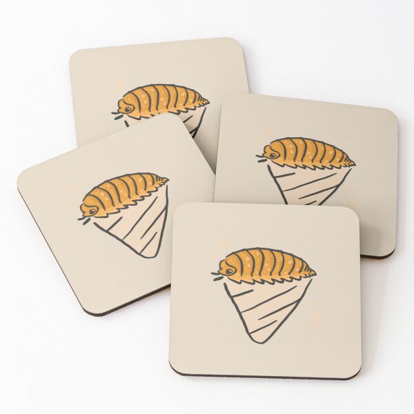 Item preview, Isopod - Orange Freezie designed and sold by Risky Beetle.