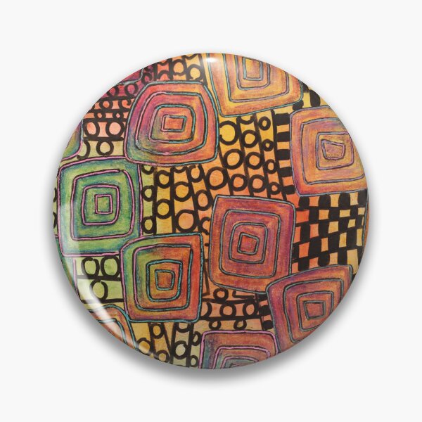 Item preview, Colorful Spiral Squares designed and sold by Lady Nix 40.